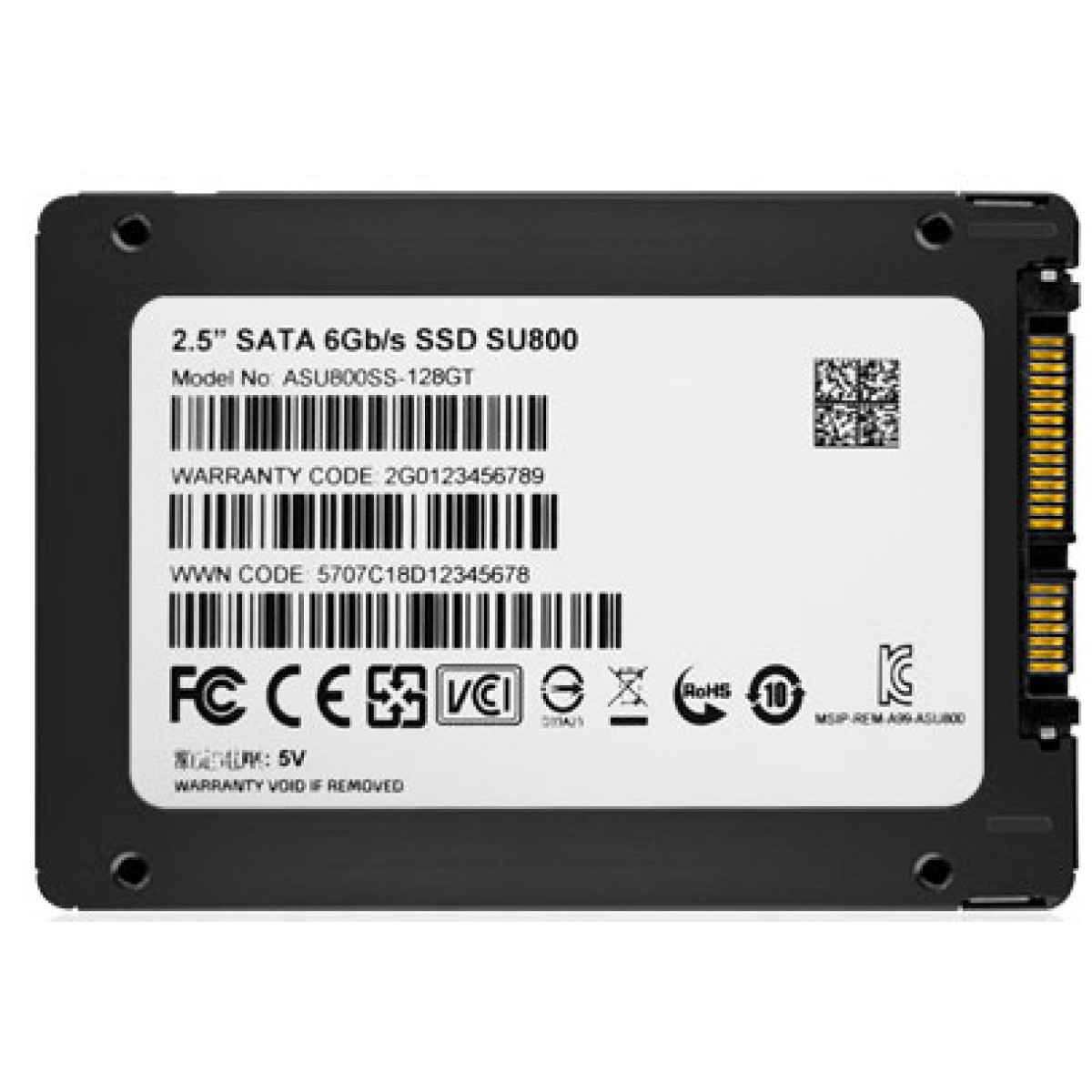 SSD Adata SU800, 256GB, Sata III, Leitura 560MB/s e Gravação 520MB/s, ASU800SS-256GT-C