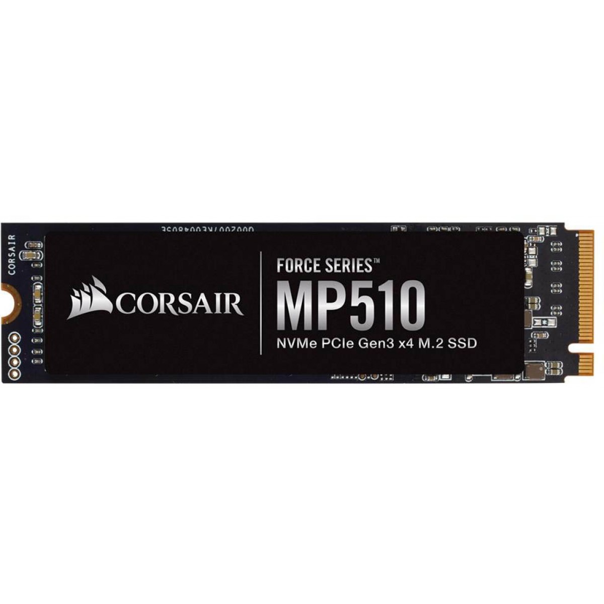 SSD Corsair Force MP510, 240GB, M.2 2280, NVMe, Leitura 3100MBs Gravação 1050MBs, CSSD-F240GBMP510