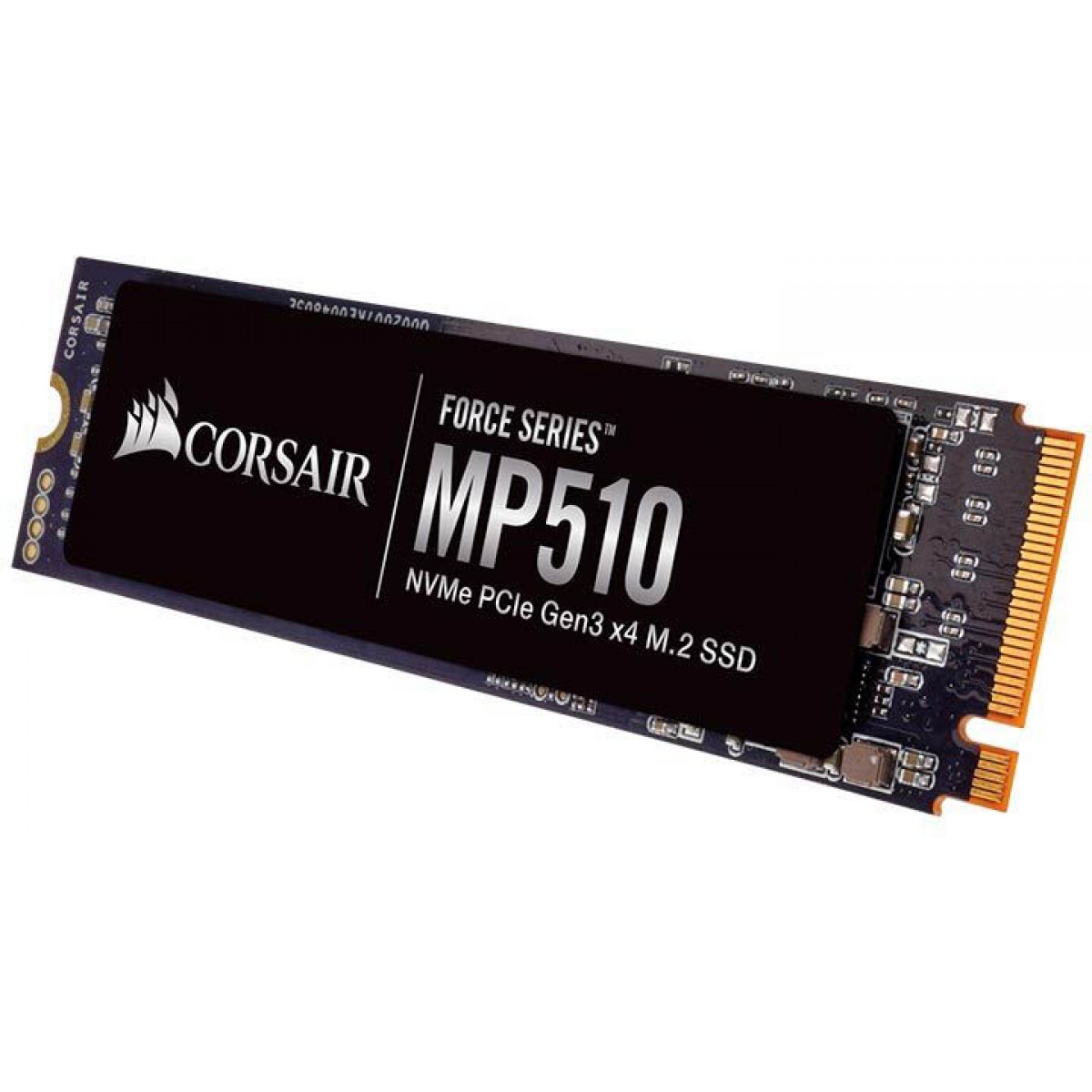 SSD Corsair Force MP510, 960GB, M.2 2280, NVMe, Leitura 3480MBs Gravação 3000MBs, CSSD-F960GBMP510B