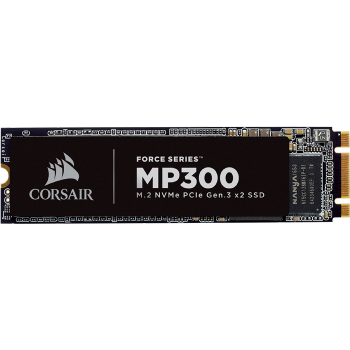 SSD Corsair MP300, 240GB, M.2 2280, NVMe, Leitura 1580MBs e Gravação 920MBs, CSSD-F240GBMP300