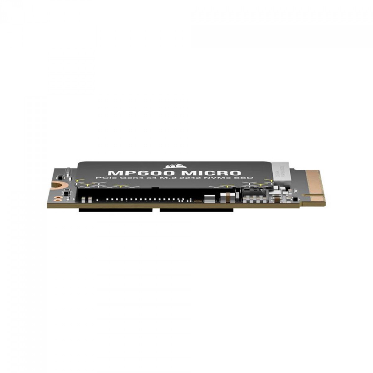 SSD Corsair MP600 MICRO, 1TB, M.2 PCIe, NVMe, Leitura 5100MB/s e Gravação 4300MB/s, CSSD-F1000GBMP600MCR