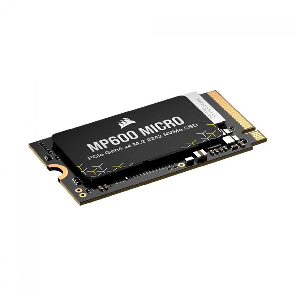 SSD Corsair MP600 MICRO, 1TB, M.2 PCIe, NVMe, Leitura 5100MB/s e Gravação 4300MB/s, CSSD-F1000GBMP600MCR