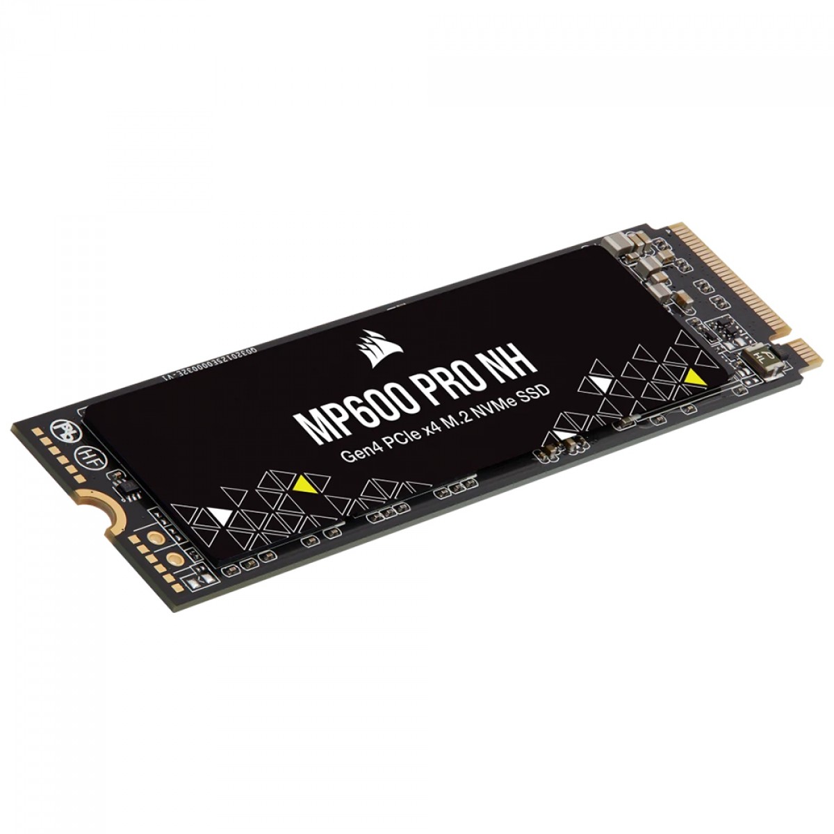 SSD Corsair MP600 PRO NH, 1TB, M.2 2280, PCIe 4.0, NVMe, Leitura 7000MBs e Gravação 5700MBs, CSSD-F1000GBMP600PNH
