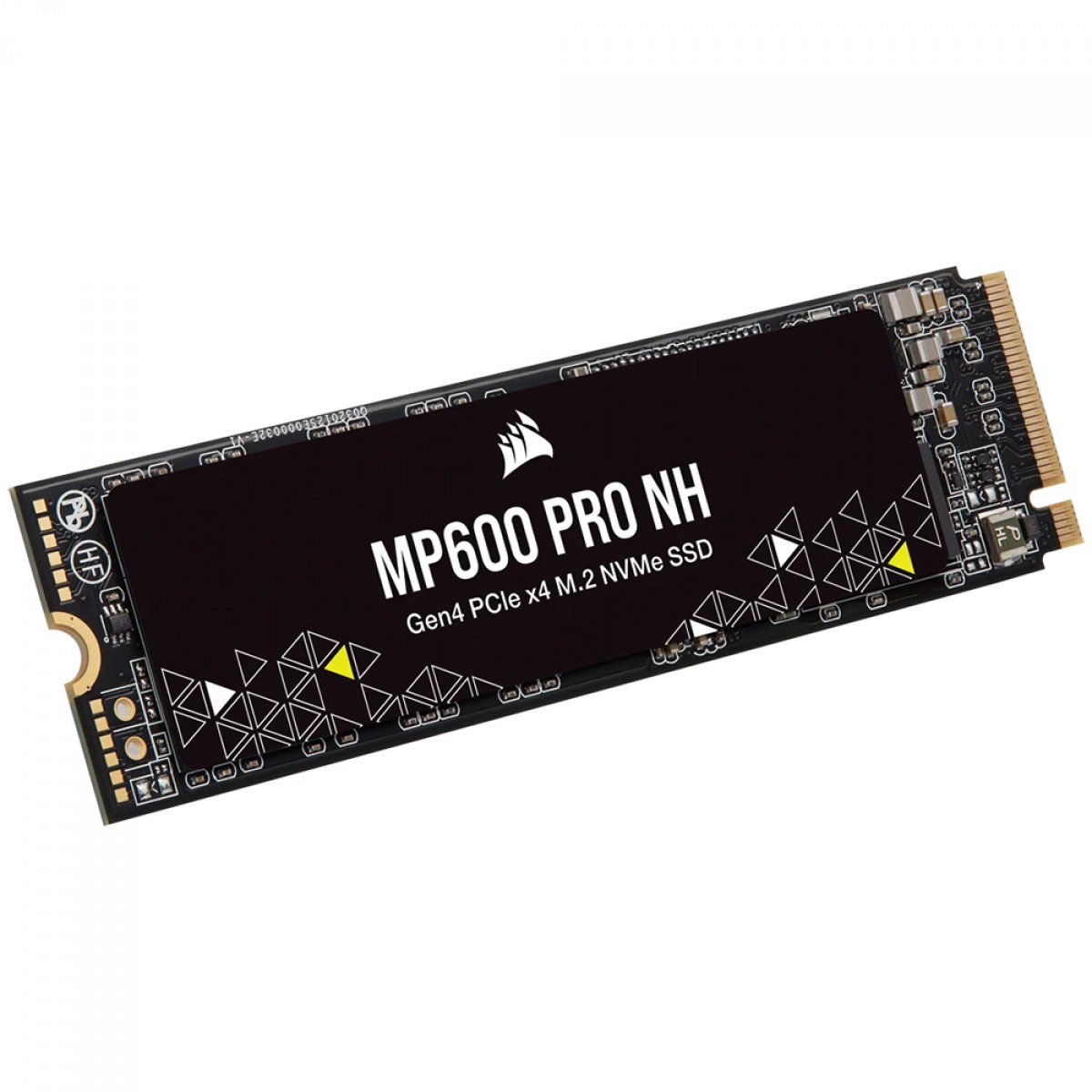 SSD Corsair MP600 PRO NH, 1TB, M.2 2280, PCIe 4.0, NVMe, Leitura 7000MBs e Gravação 5700MBs, CSSD-F1000GBMP600PNH