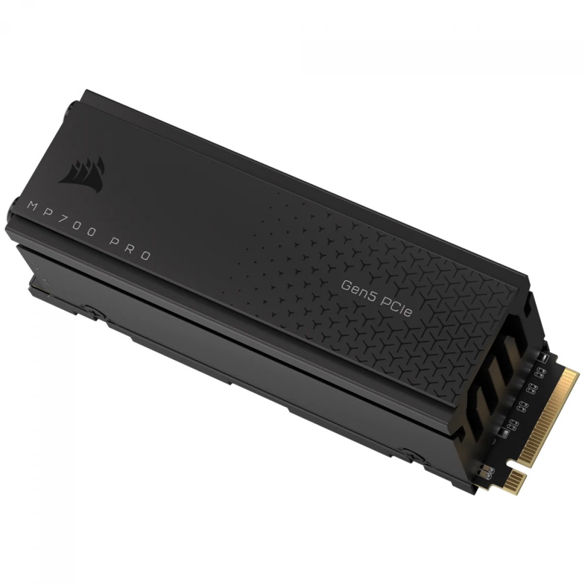SSD Corsair MP700 PRO, 1TB, M.2 NVMe, PCIe 5.0, Leitura 11.700MB/s e Gravação 9.600MB/s, CSSD-F1000GBMP700PRO
