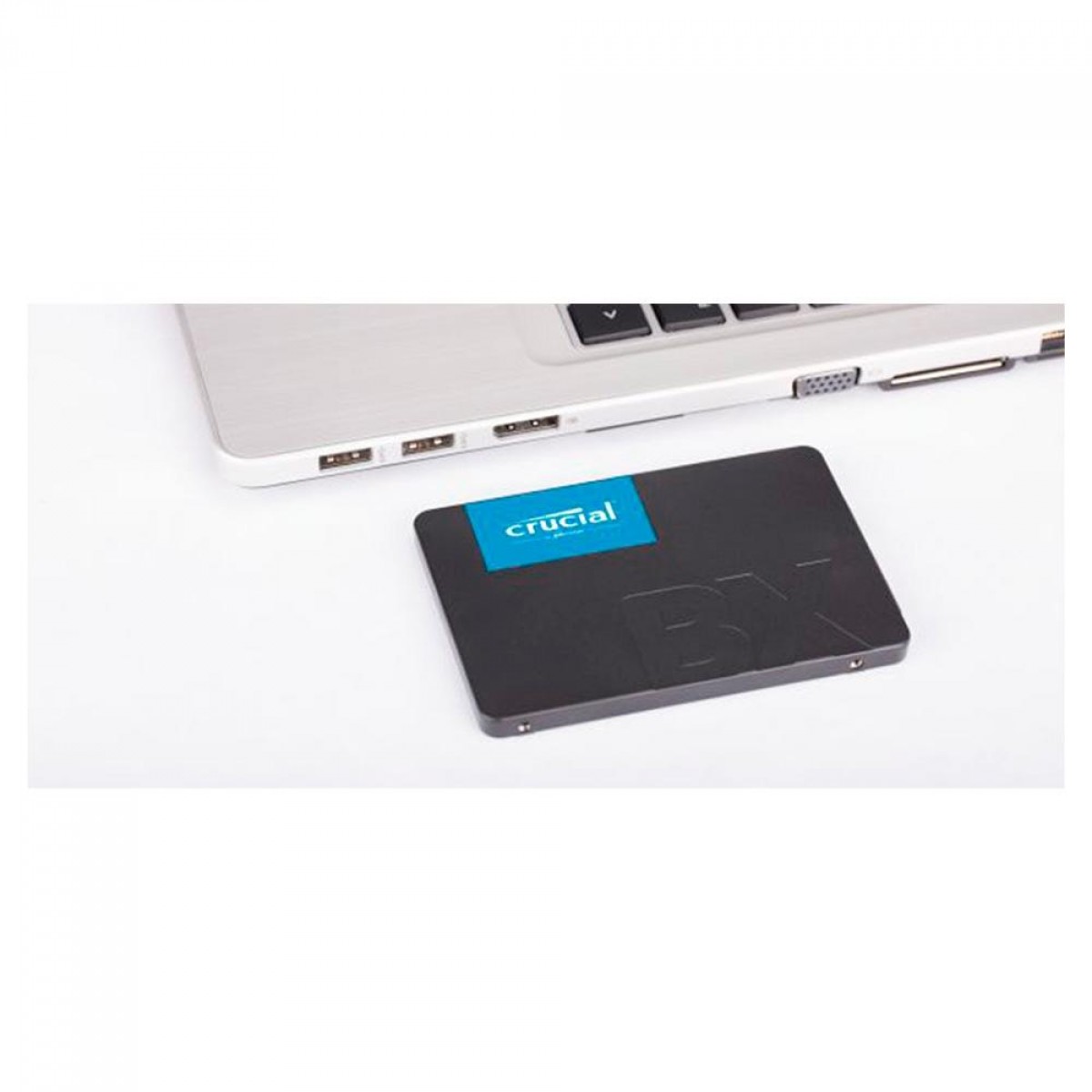 SSD Crucial BX500, 500GB, Sata III, Leitura 550MBs, Gravação 500MBs, CT500BX500SSD1