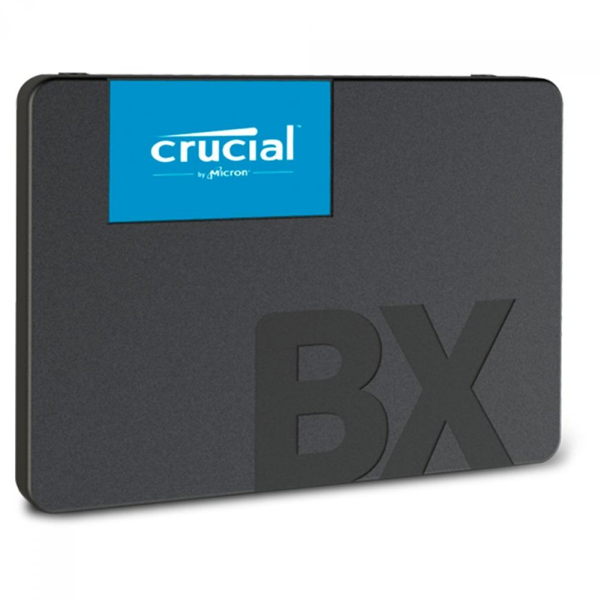 SSD Crucial BX500, 500GB, Sata III, Leitura 550MBs, Gravação 500MBs, CT500BX500SSD1