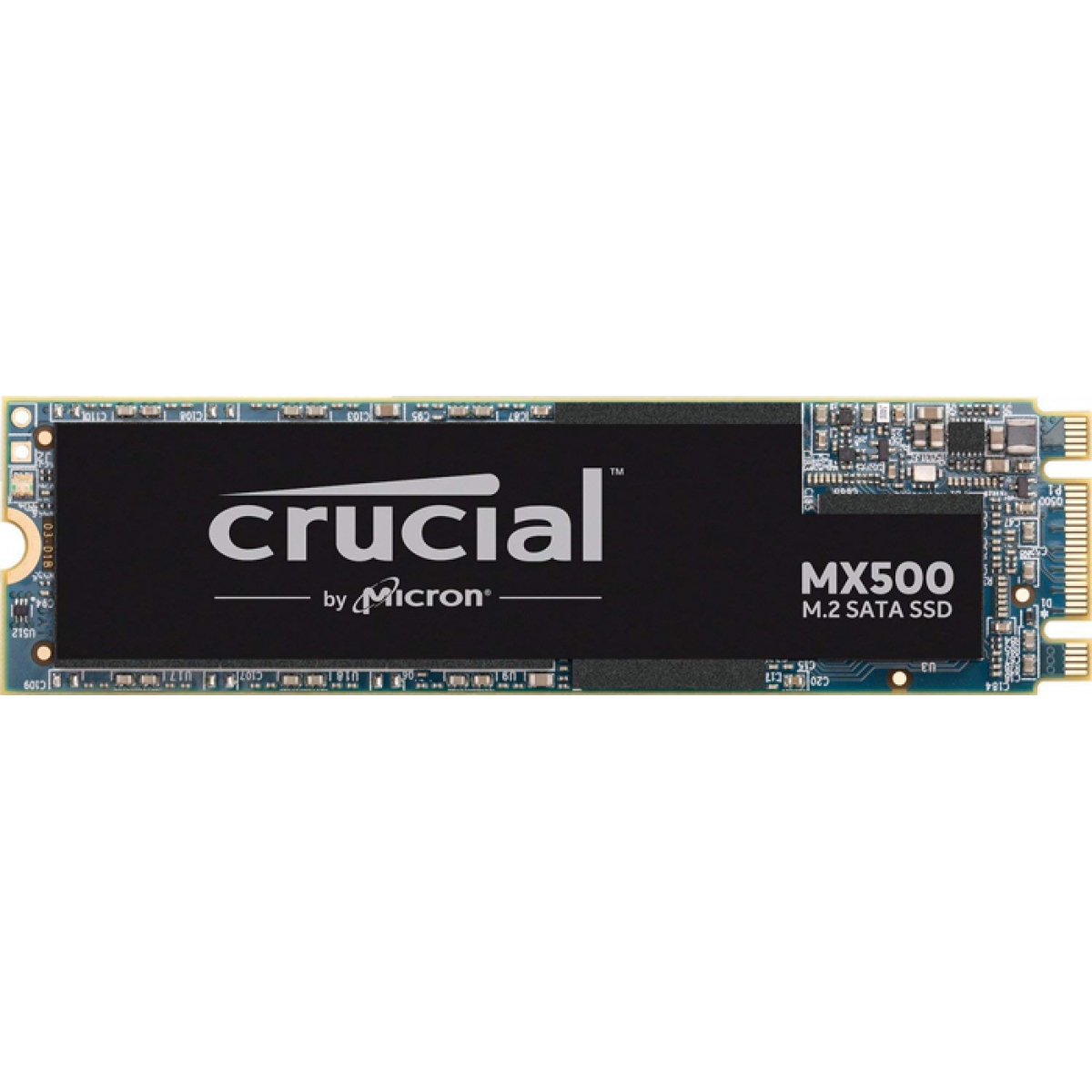 SSD Crucial MX500 500GB, M.2 2280, Sata, Leitura 560MBs Gravação 510MBs, CT500MX500SSD4