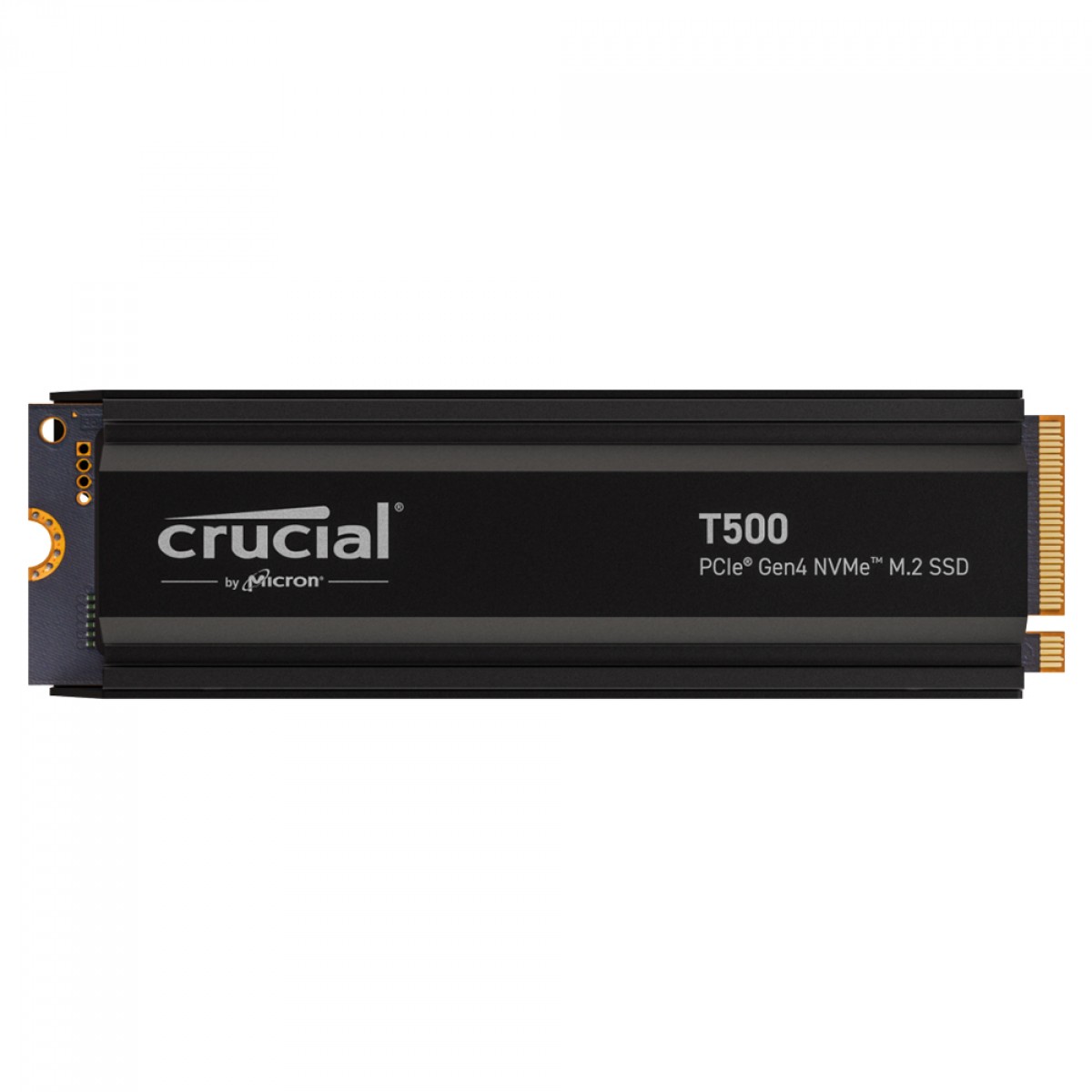 SSD Crucial T500, 1TB, M.2 2280, PCIe NVMe, Leitura 7300MBs Gravação 6800MBs, CT1000T500SSD5