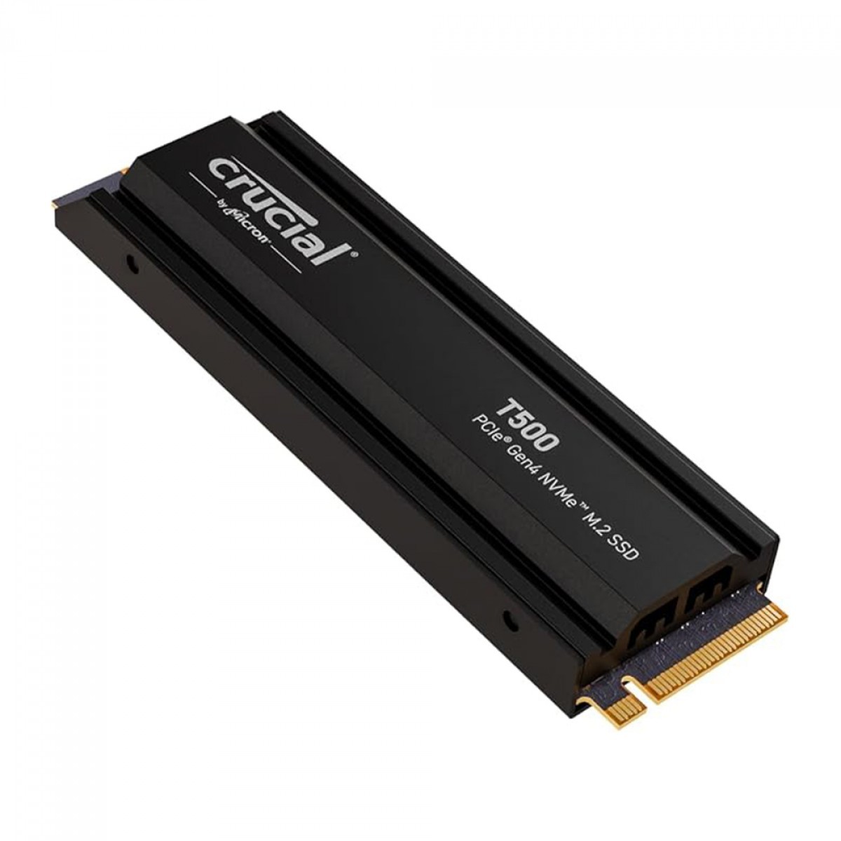 SSD Crucial T500, 2TB, M.2 2280, PCIe Gen4 NVMe, Leitura 7400MBs Gravação 7000MBs, CT2000T500SSD5 