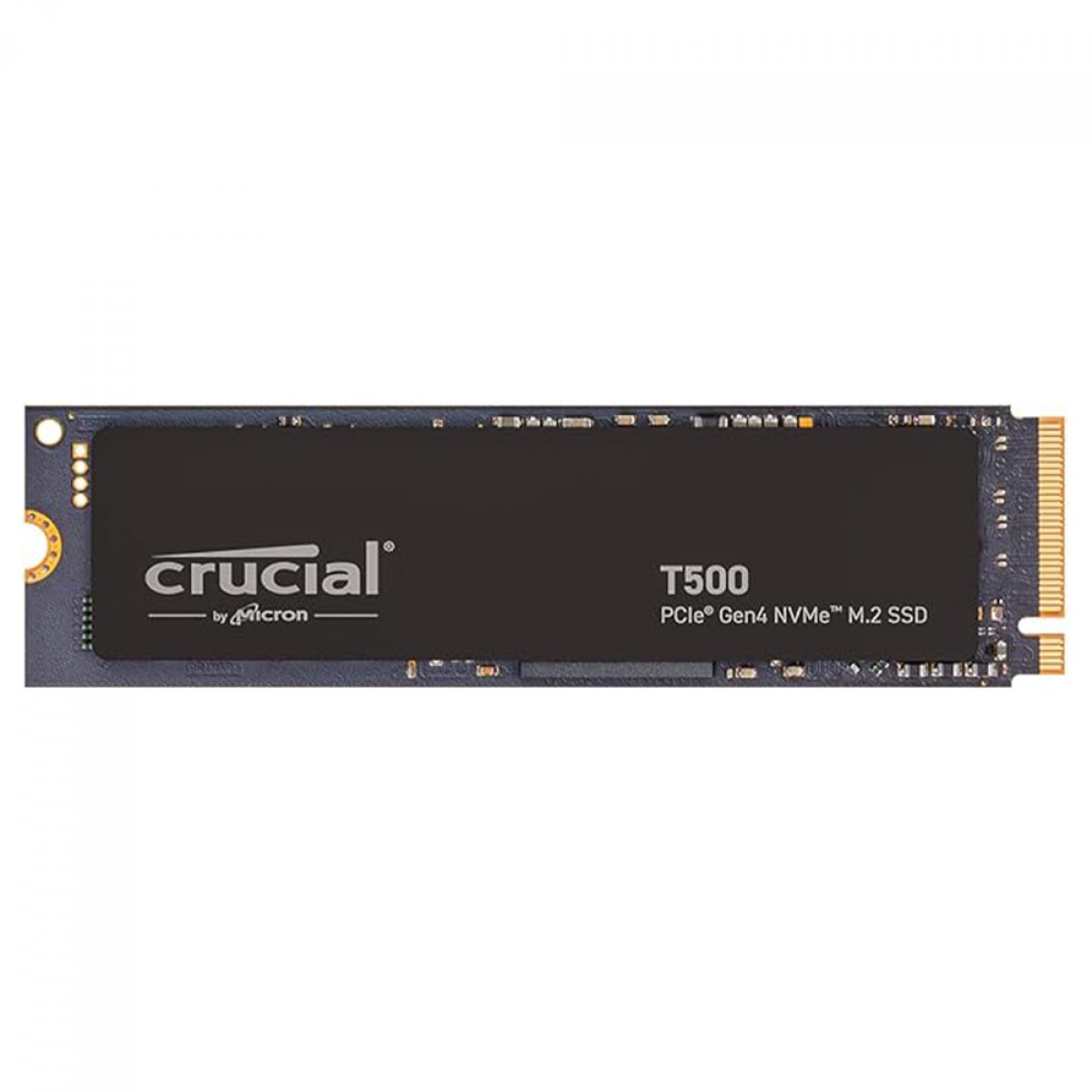 SSD Crucial T500, 500GB, M.2 2280, PCIe NVMe, Leitura 7200MBs Gravação 5700MBs, CT500T500SSD8