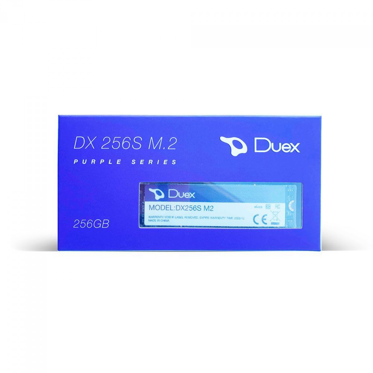 SSD Duex DX256S M2, 256GB, M.2 NVMe, Leitura 2850MBs e Gravação 2150MBs