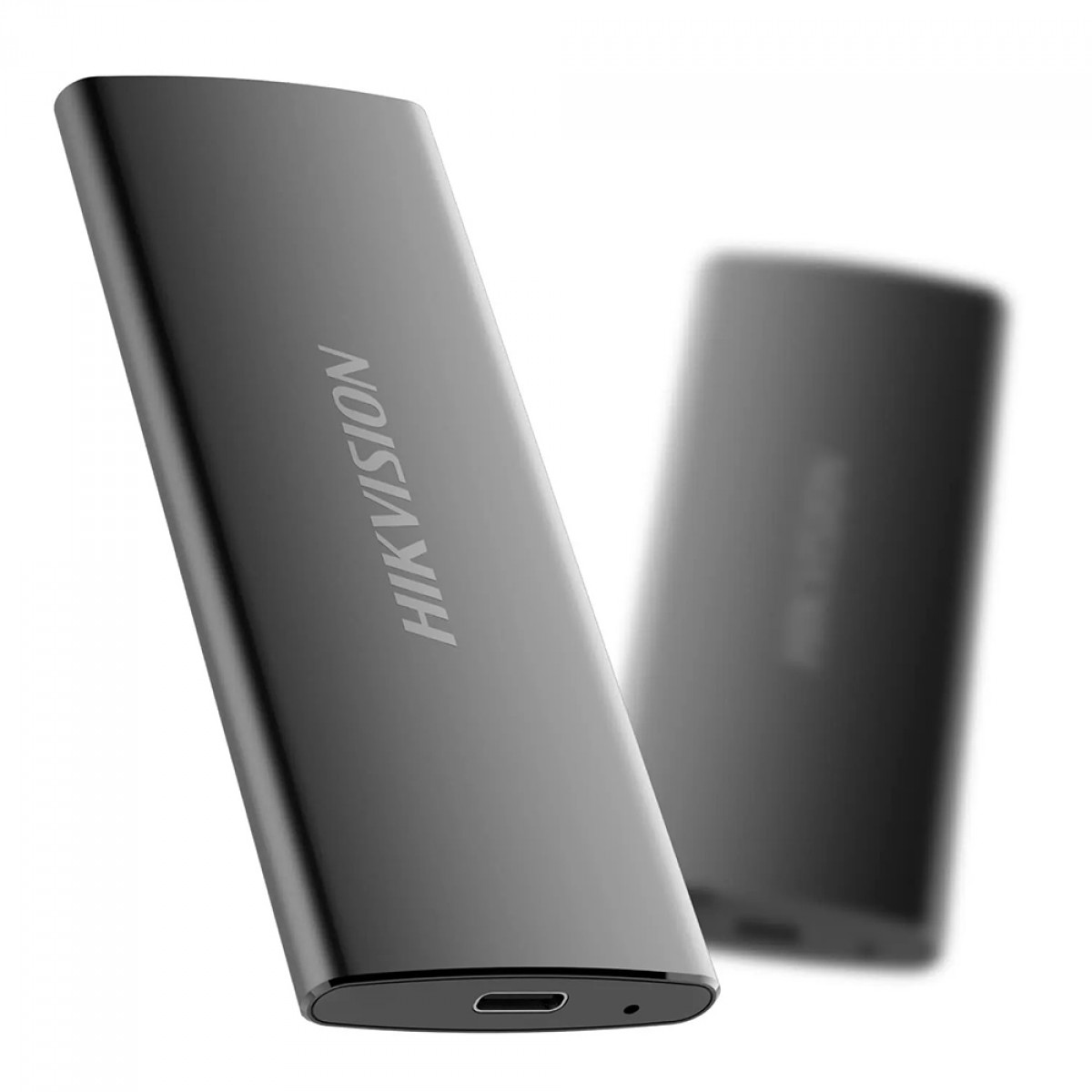 SSD Externo Portátil Hikvision T200N, 512GB, USB 3.1/Type C, Leitura 450MB/s e Gravação 400MB/s, HS-ESSD-T200N/512G