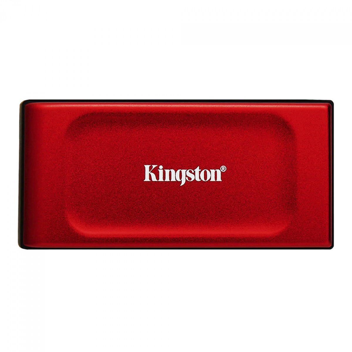 SSD Externo Portátil Kingston XS1000R 1TB, USB 3.2, Leitura 1050MB/s e Gravação 1000MB/s, Vermelho, SXS1000R/1000G