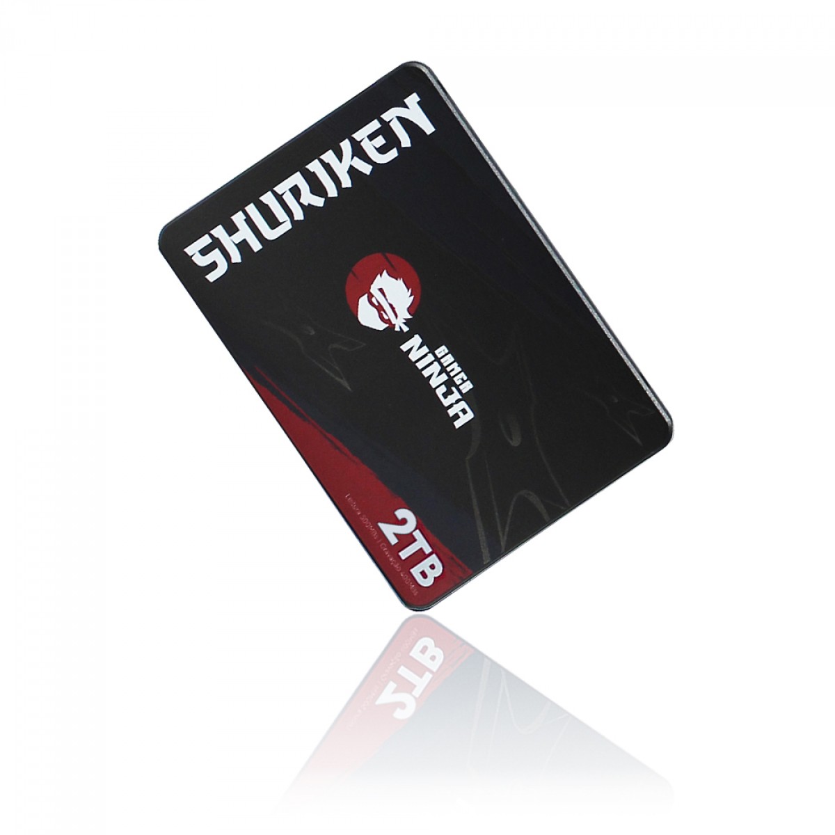 SSD Gamer Ninja Shuriken 2TB, Sata III, Leitura 510MBs e Gravação 495MBs, GN-ST-SHS2TB