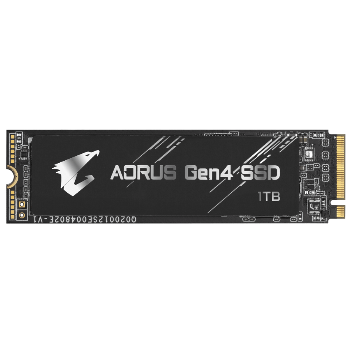 SSD Gigabyte Aorus Gen4, 1TB, M.2 2280, NVMe, Leitura 5000MBs e Gravação 4400MBs, GP-AG41TB