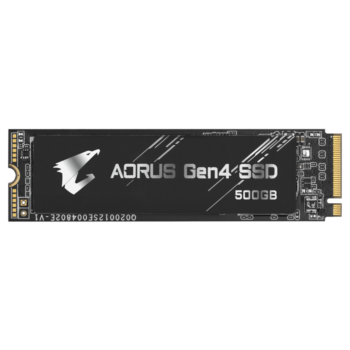 SSD Gigabyte Aorus Gen4, 500GB, M.2 2280, NVMe, Leitura 5000MBs e Gravação 2500MBs, GP-AG4500G