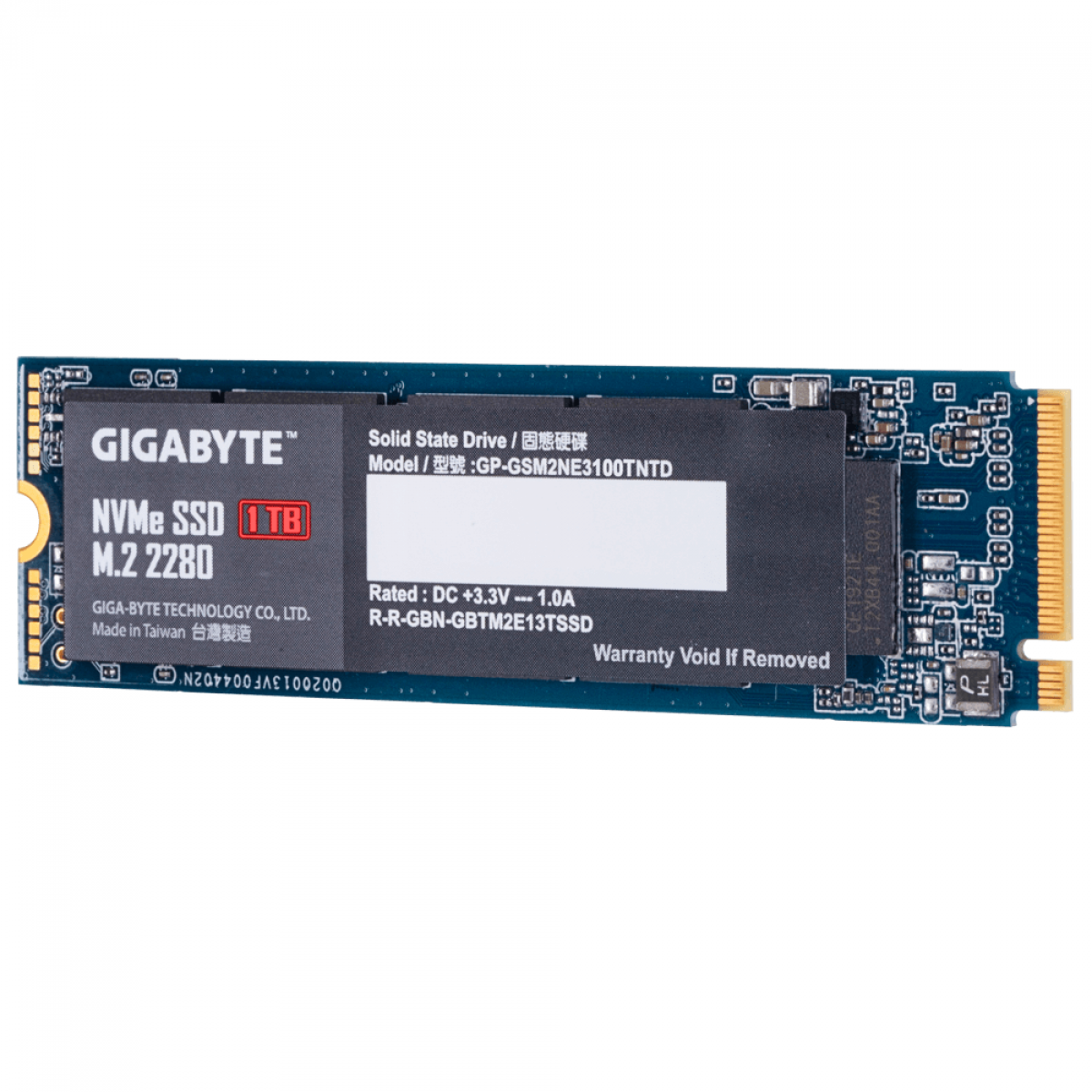 SSD Gigabyte, 256GB, M.2 2280, NVMe, Leitura 1200MBs e Gravação 800MBs, GP-GSM2NE8256GNTD