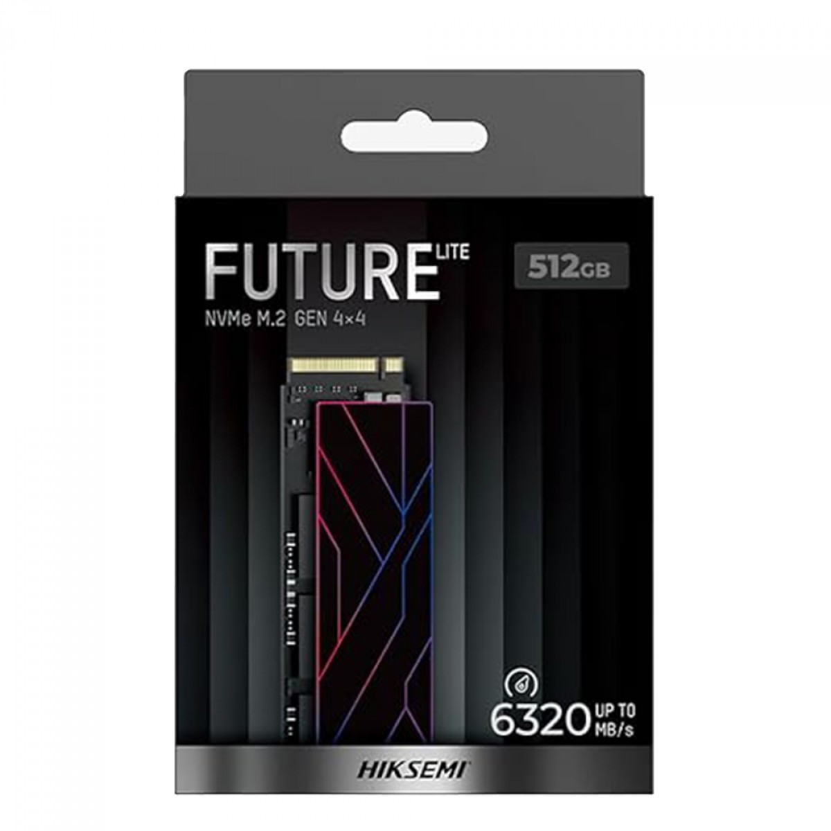 SSD Hiksemi Future Lite, 512GB, M.2 2280 NVMe, Leitura 6320MBs e Gravação 3111MBs, HS-SSD-FUTURE LITE 512G