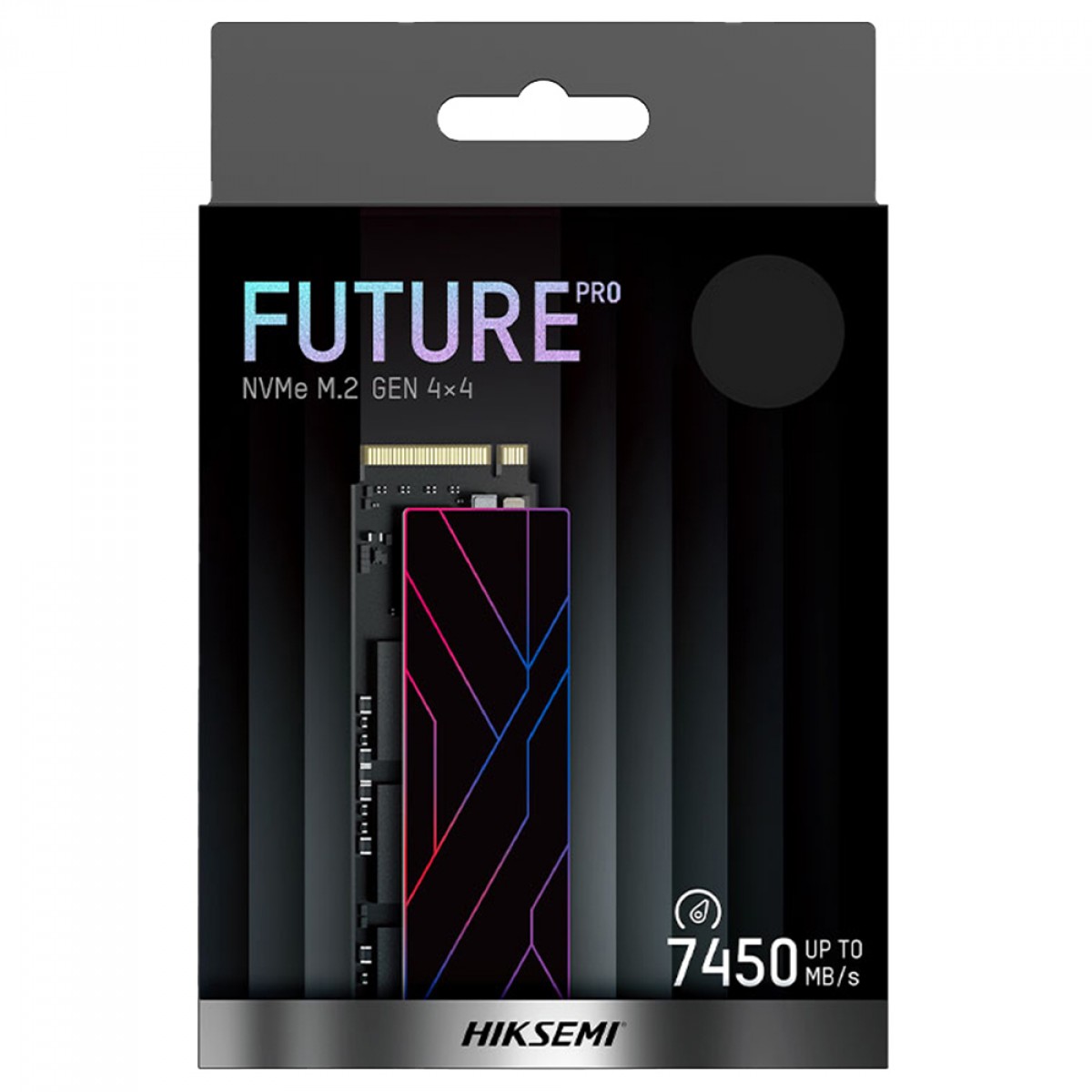 SSD Hiksemi Future Pro 1TB, M.2 2280 NVMe, GEN 4X4, Leitura 7450MB/s e Gravação 5335MB/s, HS-SSD-FUTURE Pro1024G