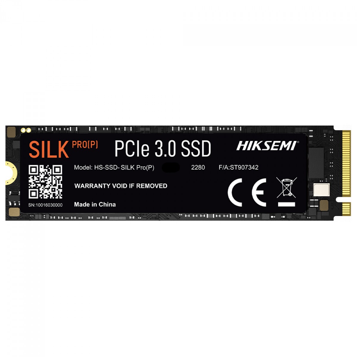 SSD Hiksemi Silk Pro(P), 256GB, M.2 2280, PCIe 3.0, Leitura 3230MBs e Gravação 1240MBs, HS-SSD-SILK Pro(P) 256G
