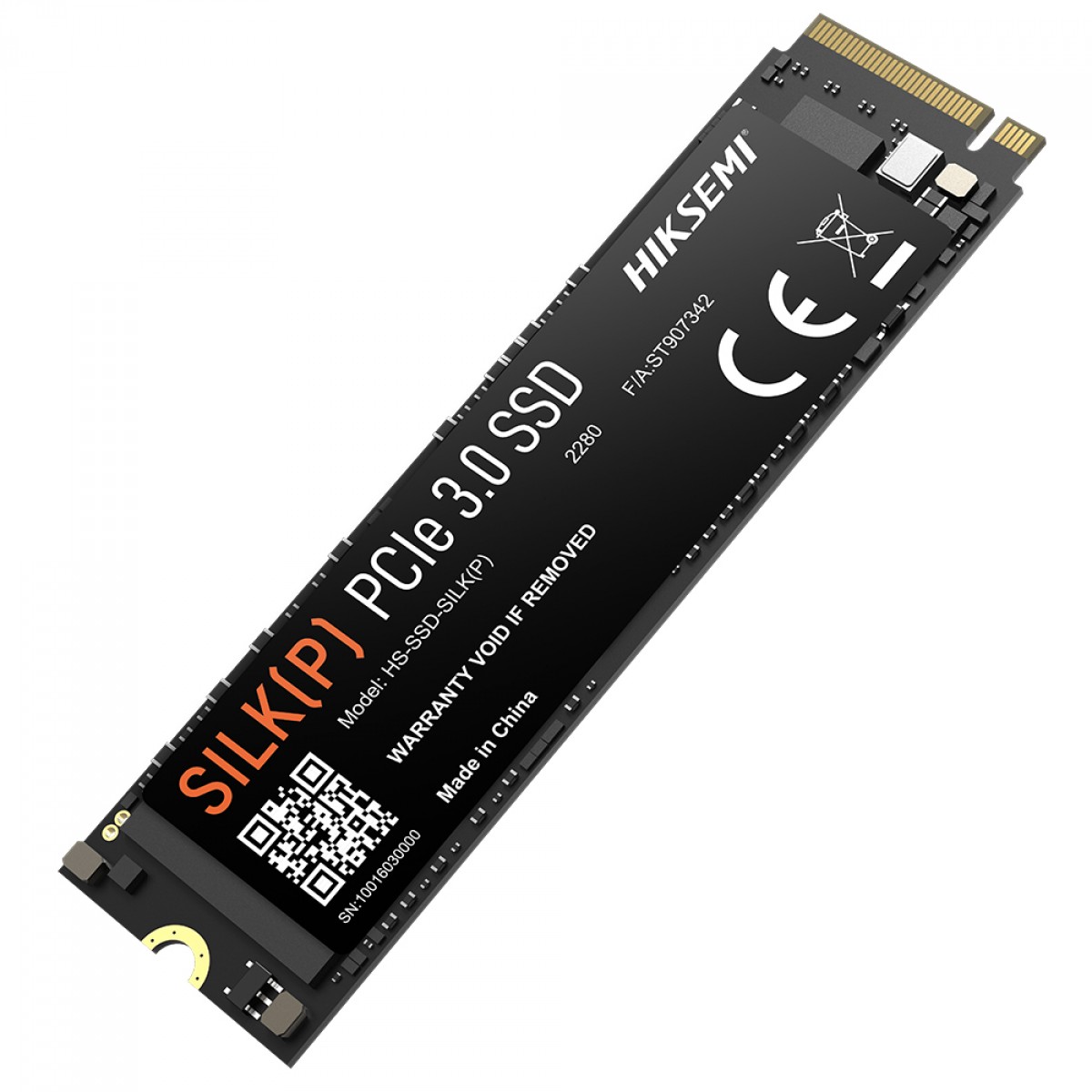 SSD Hiksemi Silk(P), 512GB, M.2 2280, PCIe 3.0, Leitura 2500MBs e Gravação 1025MBs, HS-SSD-SILK(P) 512G