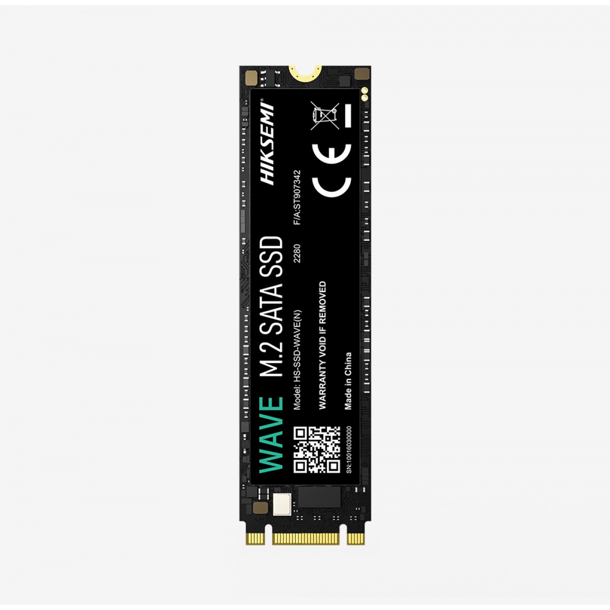 SSD Hiksemi Wave 1T, M.2 2280, Leitura 560MBs e Gravação 510MBs, HS-SSD-WAVE(N)