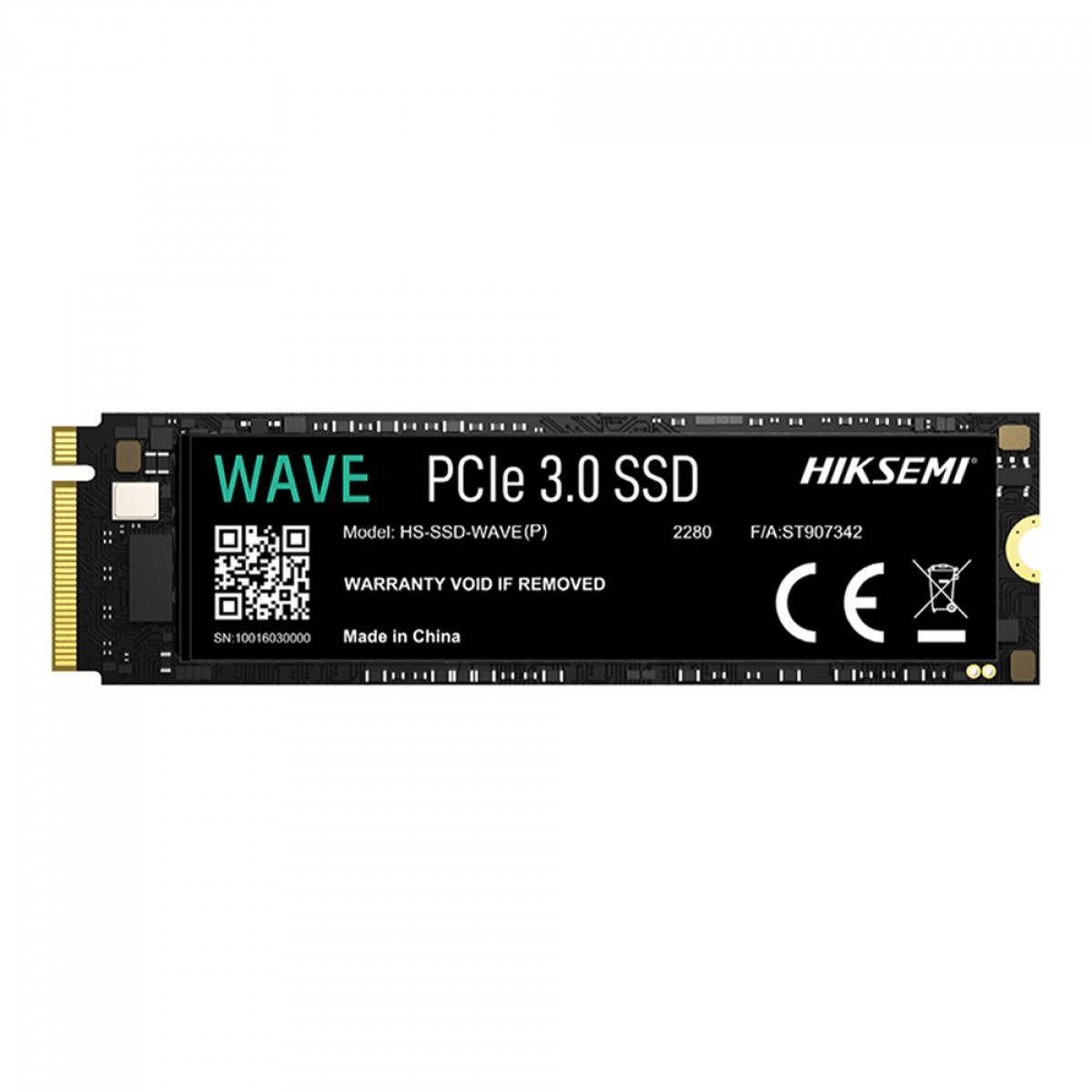 SSD Hiksemi Wave (P) 256G, M.2 2280, Leitura 2280MBs e Gravação 1800MBs, HS-SSD-WAVE(P) 256G