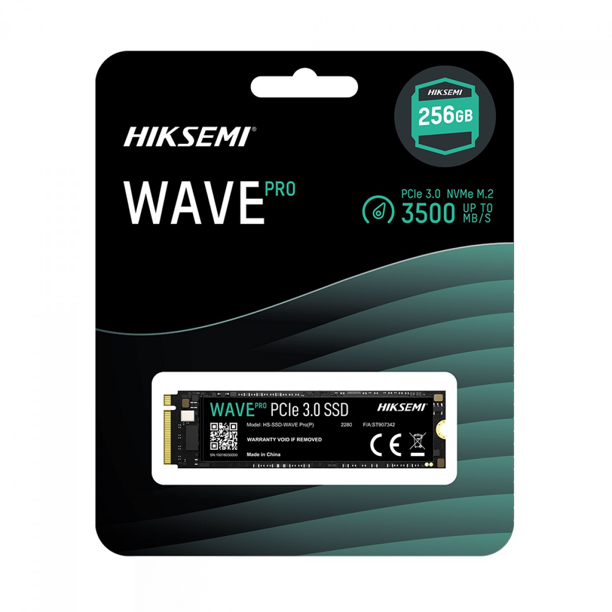 SSD Hiksemi Wave Pro (P), 256GB, M.2 2280 NVMe, Leitura 3230MBs e Gravação 1240MBs, HS-SSD-WAVE PRO(P) 256G