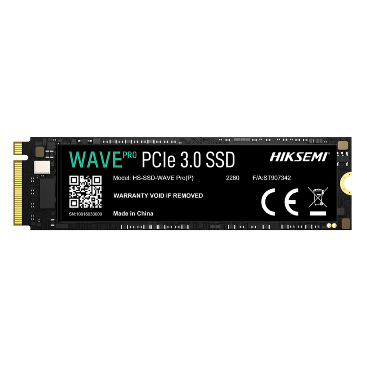 SSD Hiksemi Wave PRO(P) 1T, M.2 2280, Leitura 3520MBs e Gravação 2900MBs, HS-SSD-WAVE PRO(P) 1024G