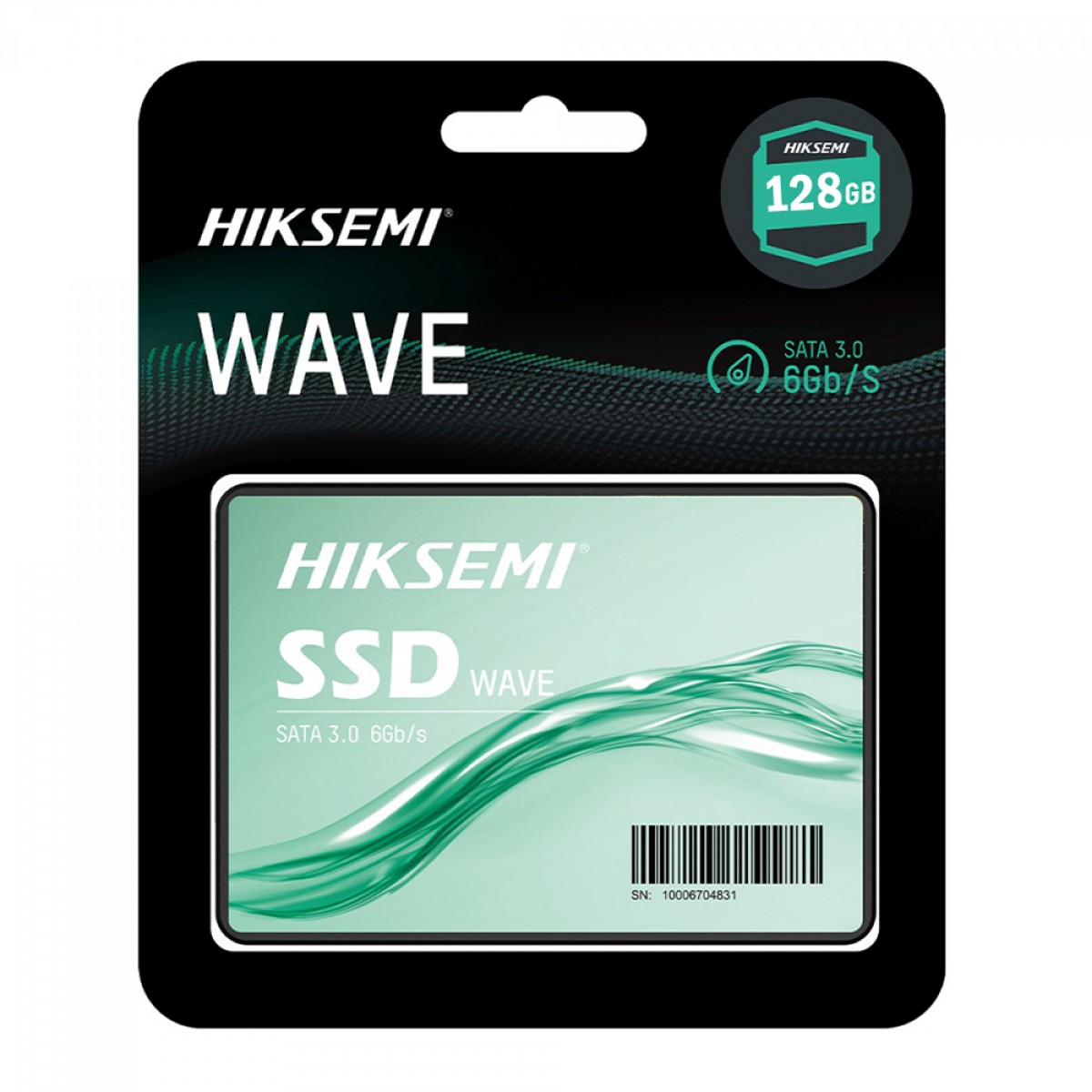 SSD Hiksemi Wave(S) 128GB, Sata III, Leitura 460MBs e Gravação 370MBs, HS-SSD-WAVE(S) 128GB