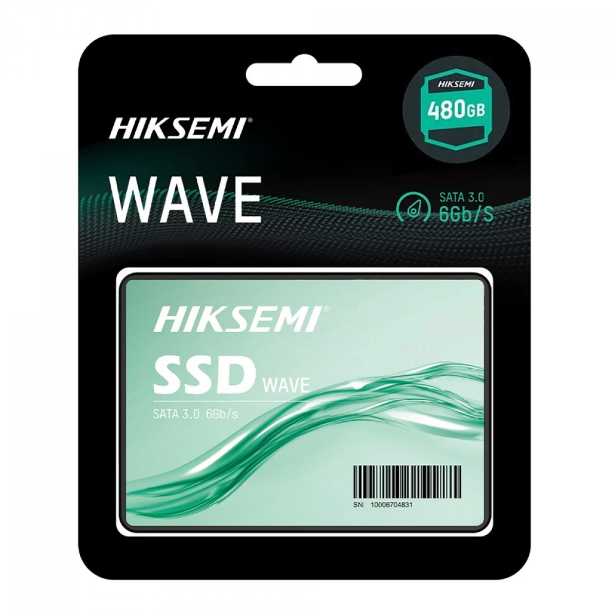 SSD Hiksemi Wave(S) 480GB, Sata III, Leitura 550MBs e Gravação 470MBs, HS-SSD-WAVE(S)/480G