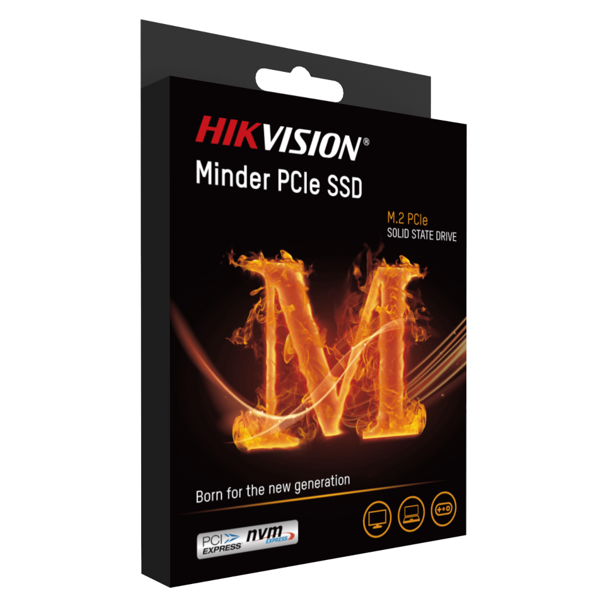 SSD Hikvision Minder, 256GB, M.2 NVMe, Leitura 2300MBs e Gravação 1200MBs, HS-SSD-Minder(P)/256G 