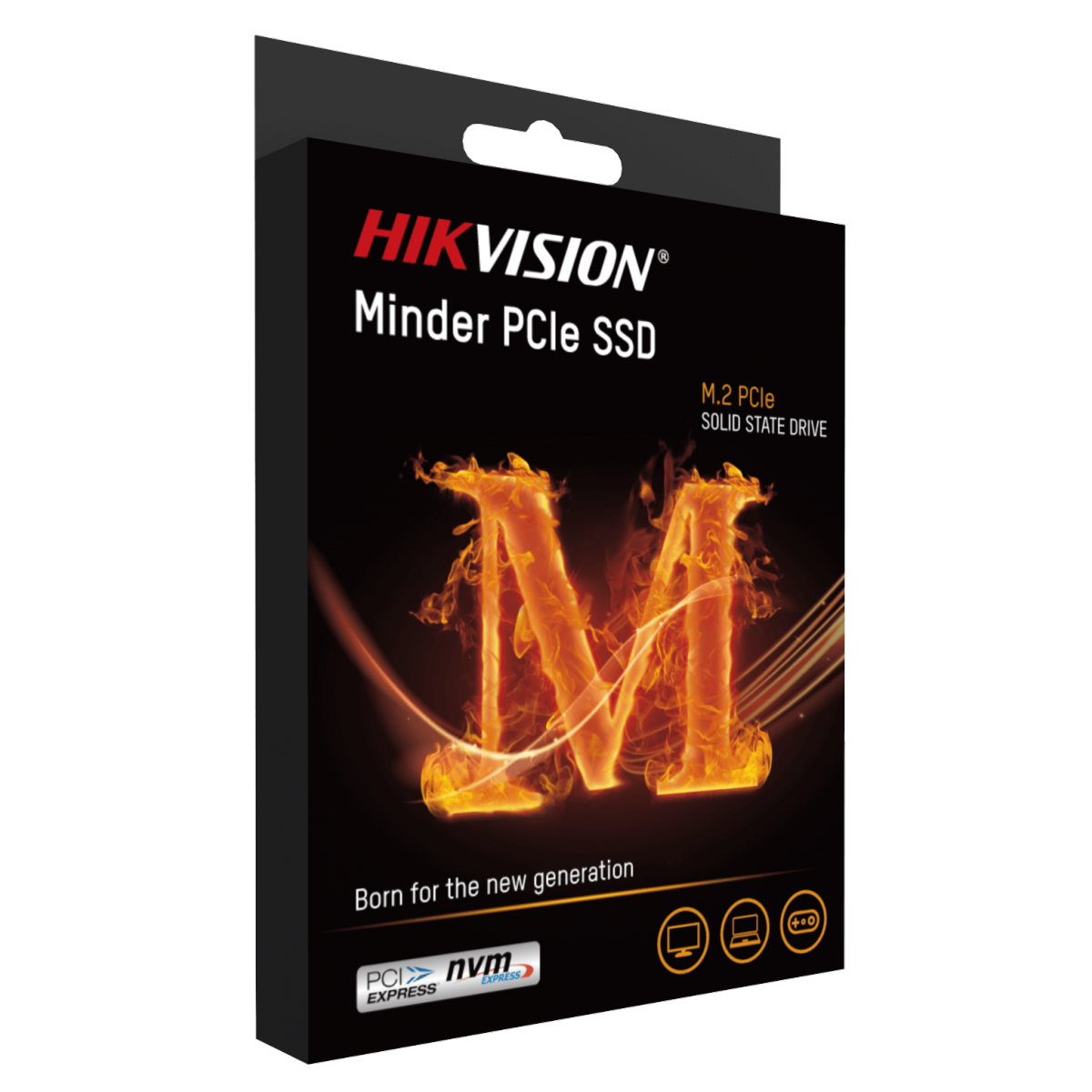 SSD Hikvision Minder, 512GB, M.2 NVMe, Leitura 2500MBs e Gravação 2100MBs, HS-SSD-Minder(P)/512G