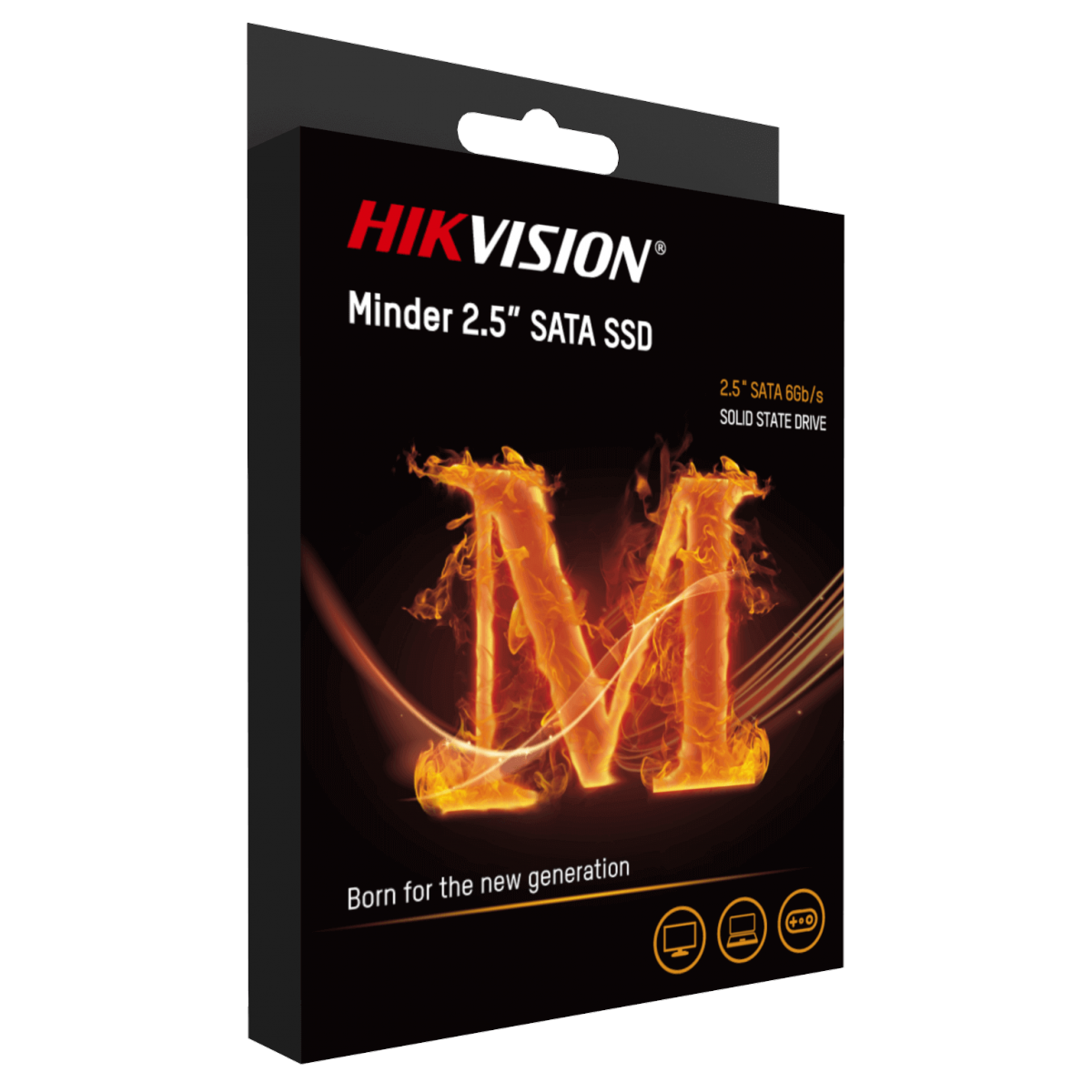 SSD Hikvision Minder, 960GB, Sata III, Leitura 550MBs e Gravação 480MBs, HS-SSD-Minder(S)/960G
