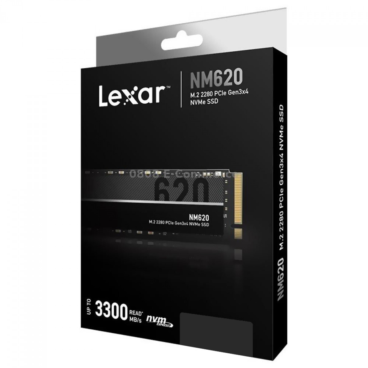 SSD Lexar, 256GB, M.2 NVMe, leitura De 3500 MB/s, Gravação 1300 MBs, Preto, LNM620X256G-RNNNU