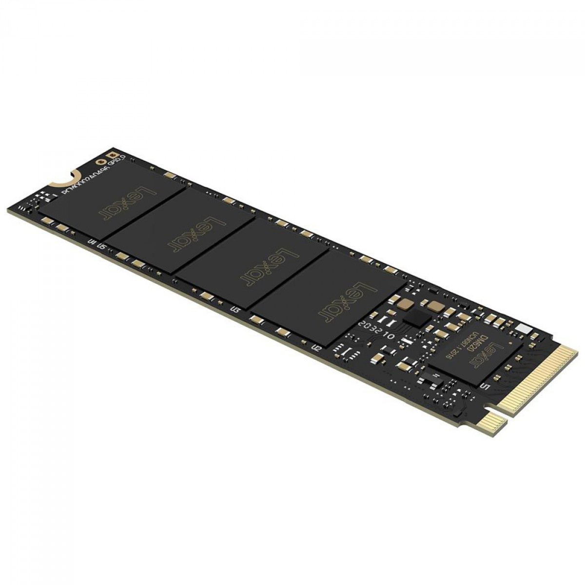 SSD Lexar, 512GB, M.2 NVMe, leitura De 3500 MB/s, Gravação 2400 MBs, Preto, LNM620X512G-RNNNU