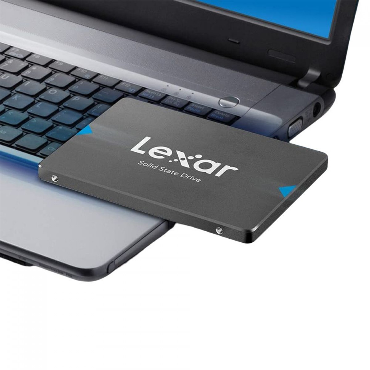 SSD Lexar NQ100, 240GB, SATA III, Leitura 550MB/s, Gravação 445MB/s, LNQ100X240G-RNNNU