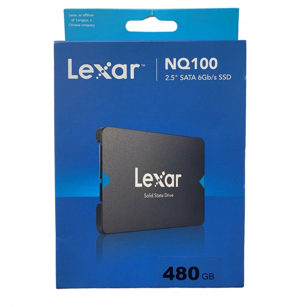 SSD Lexar NQ100, 480GB, SATA III, Leitura 550MB/s, Gravação 480MB/s, LNQ100X480G-RNNNU