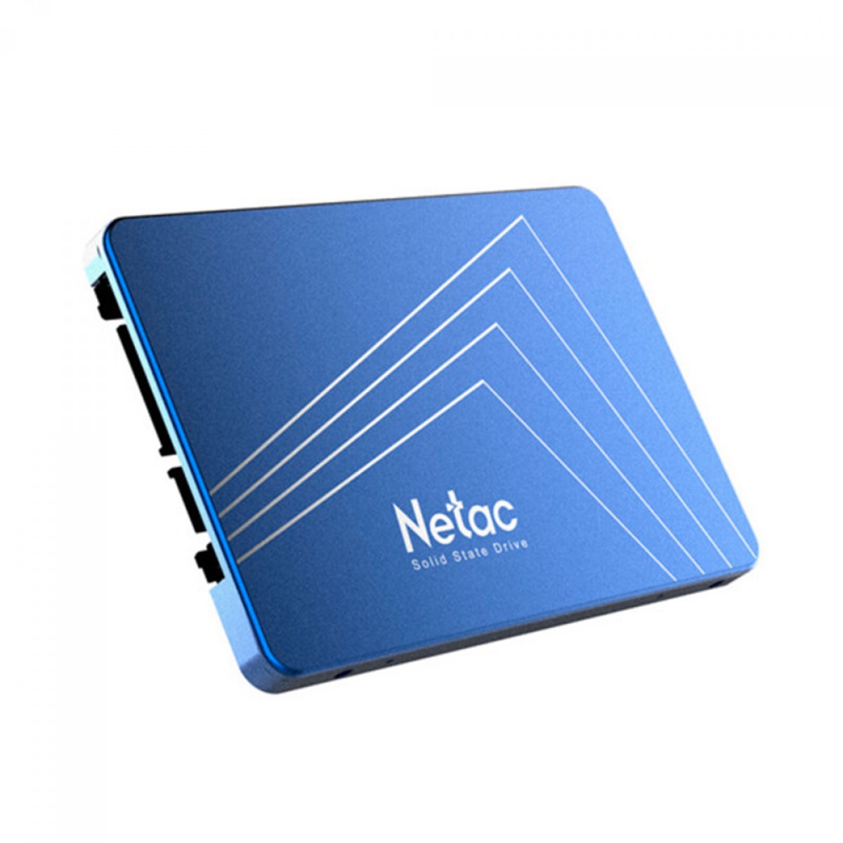 SSD Netac N600S, 128GB, Sata III, Leitura 510MBs e Gravação 440MBs, NT01N600S-128G-S3X