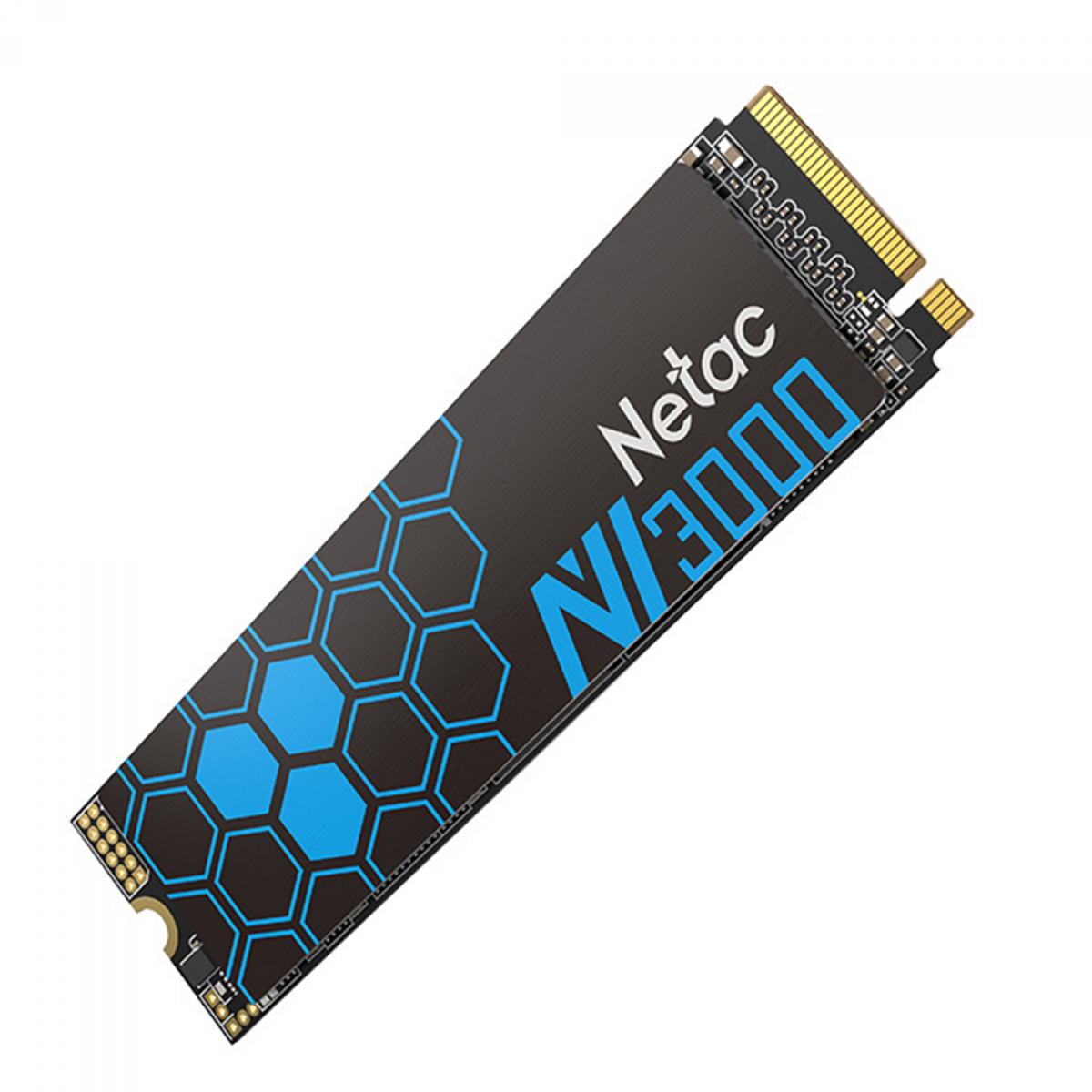 SSD Netac NV3000, 250GB, M.2 NVMe, 2280, Leitura 3000MBs e Gravação 1400MBs, NT01NV3000-250-E4X