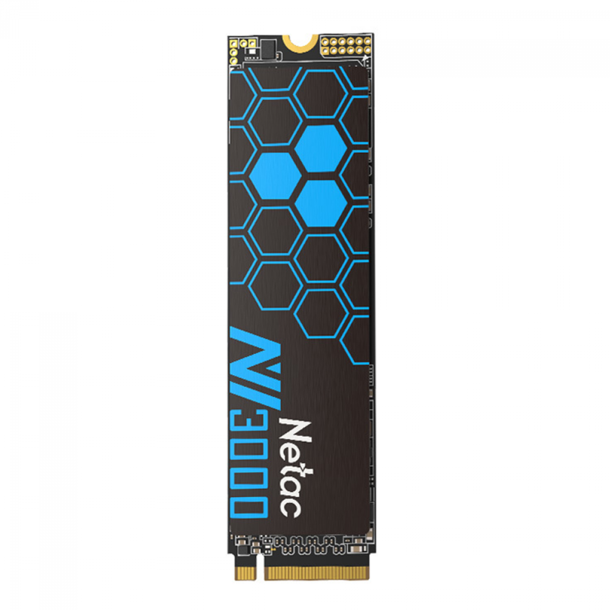 SSD Netac NV3000, 250GB, M.2 NVMe, 2280, Leitura 3000MBs e Gravação 1400MBs, NT01NV3000-250-E4X