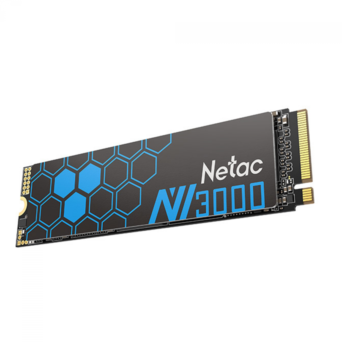 SSD Netac NV3000, 500GB, M.2 NVMe, 2280, Leitura 3100MBs e Gravação 2100MBs, NT01NV3000-500-E4X
