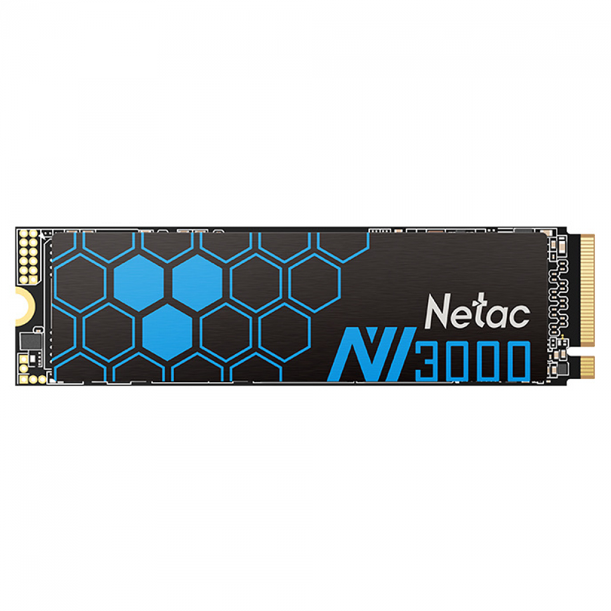 SSD Netac NV3000, 500GB, M.2 NVMe, 2280, Leitura 3100MBs e Gravação 2100MBs, NT01NV3000-500-E4X