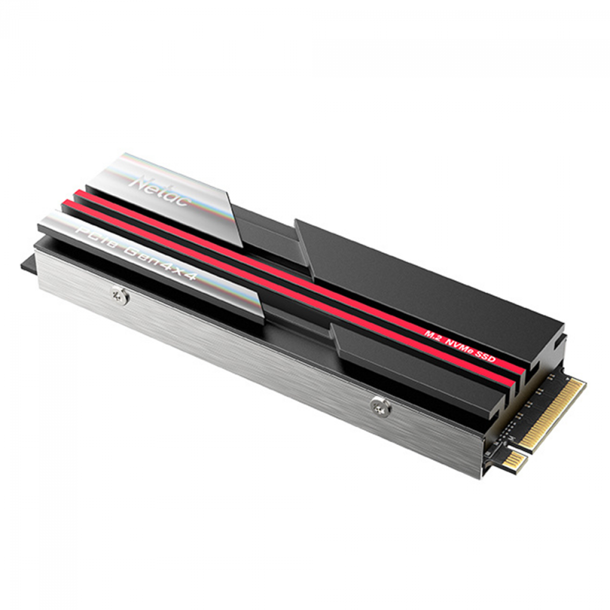SSD Netac NV7000, 2TB, M.2 NVMe, 2280, Leitura 7200MBs e Gravação 6800MBs, NT01NV7000-2T0-E4X