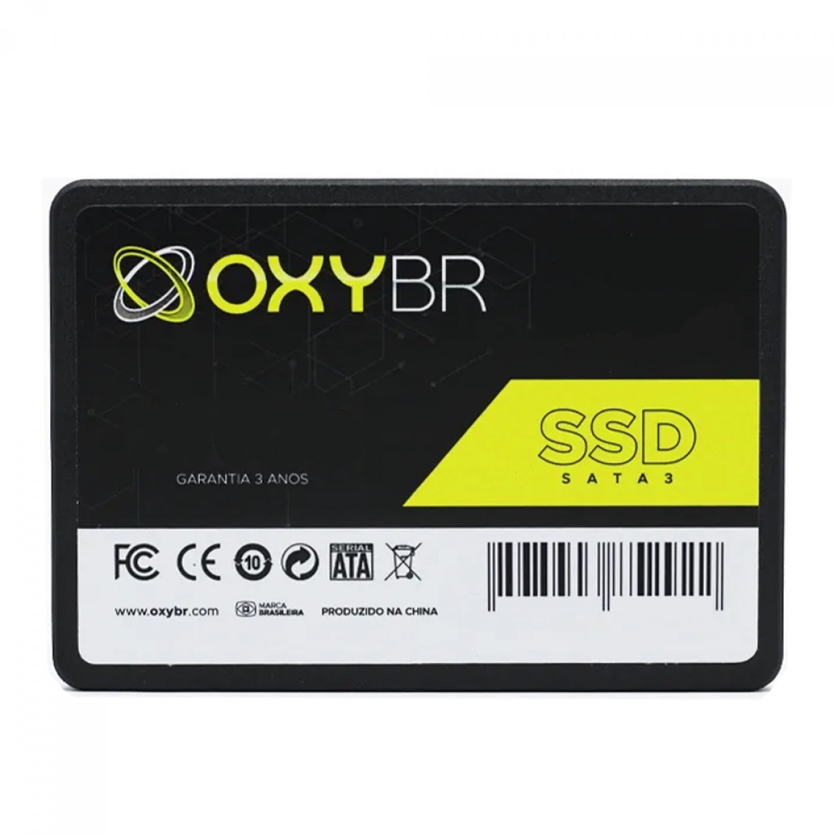 SSD OxyBR, 240GB, Sata III, Leitura 550MBs e Gravação 500MBs