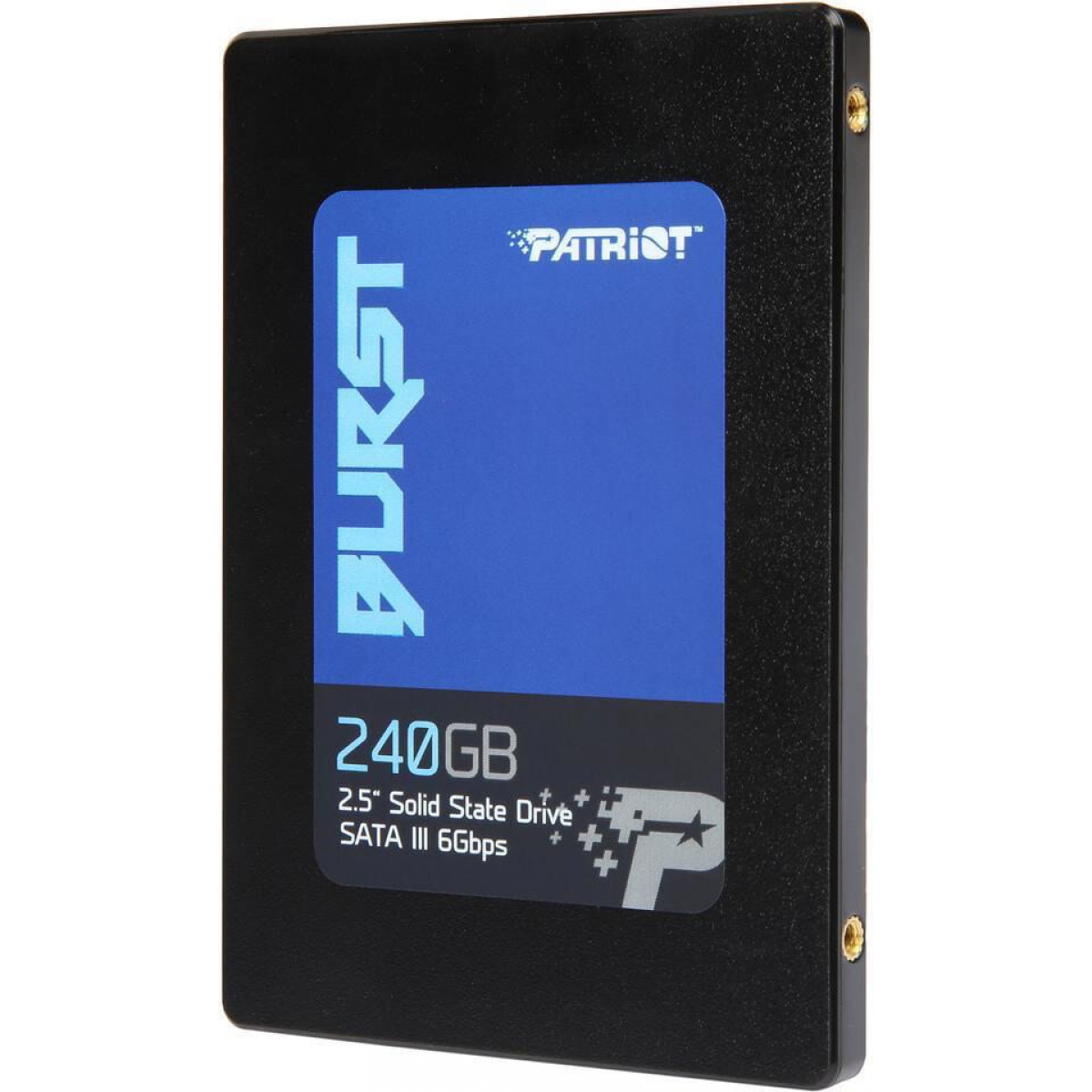 SSD Patriot Burst, 240GB, Sata III, Leitura 555MBs e Gravação 500MBs, PBU240GS25SSDR