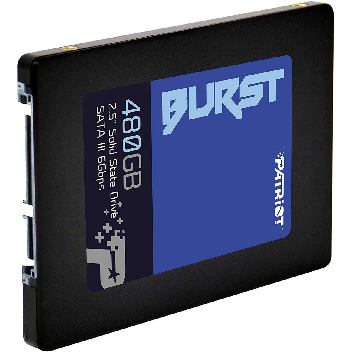 SSD Patriot Burst 480GB 2.5" Leituras 560MB/s e Gravações 540MB/s Sata III - Open Box