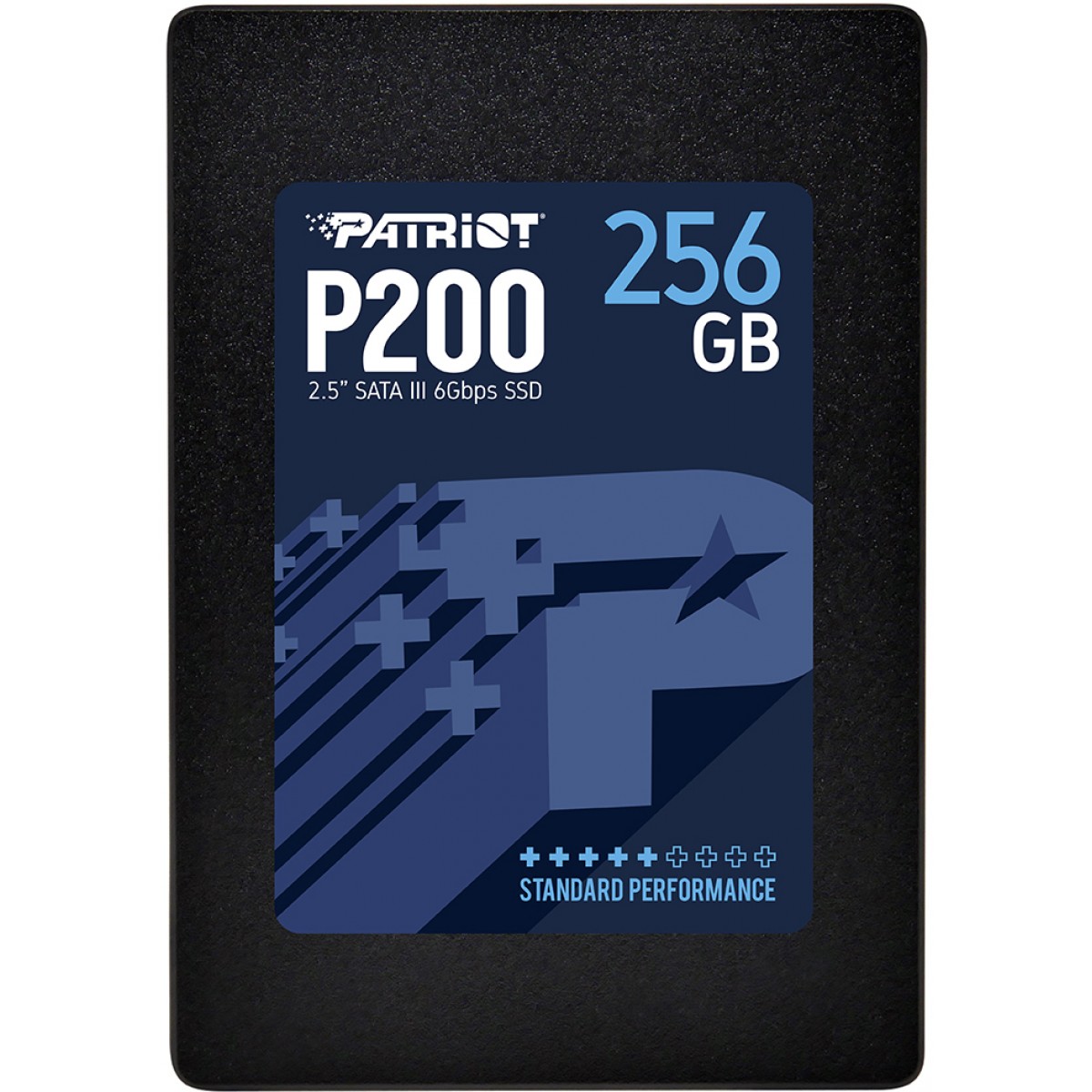 SSD Patriot P200, 256GB, Sata III, Leitura 500MBs e Gravação 460MBs, P200S256G25C
