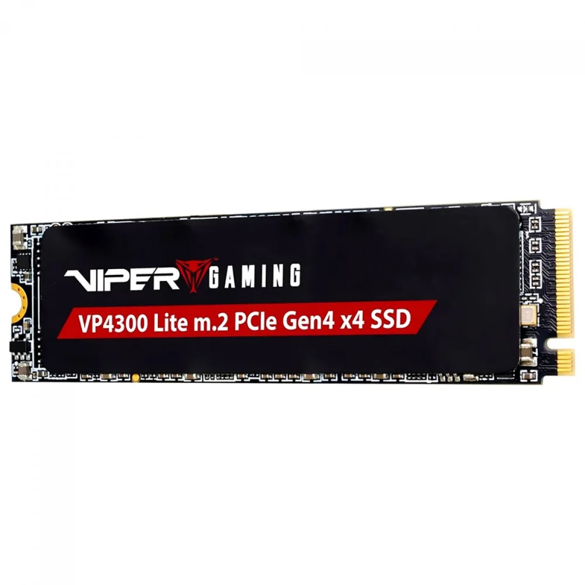 SSD Patriot Viper Gaming VP4300 Lite, 500GB, M.2 2280, NVME PCIe4x4, Leitura 7400MBs e Gravação 6400MBs, VP4300L500GM28H